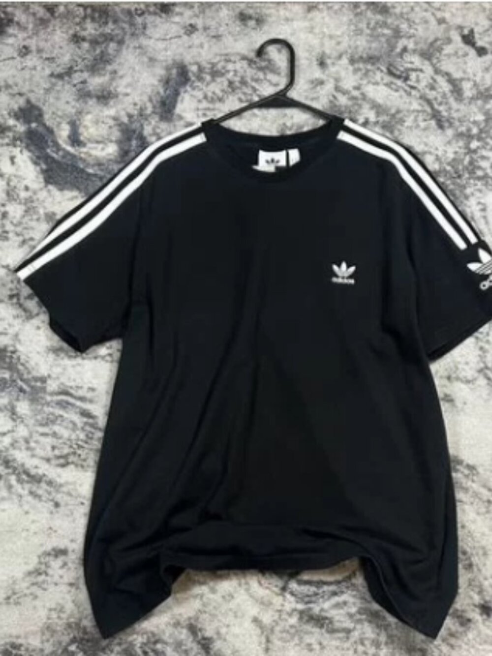 Adidas Originals Black 3-Stripes T-Shirt